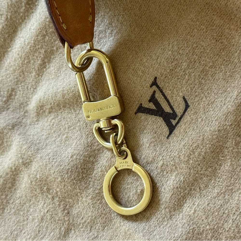 Louis Vuitton Pochette Strap Extender / Keychain